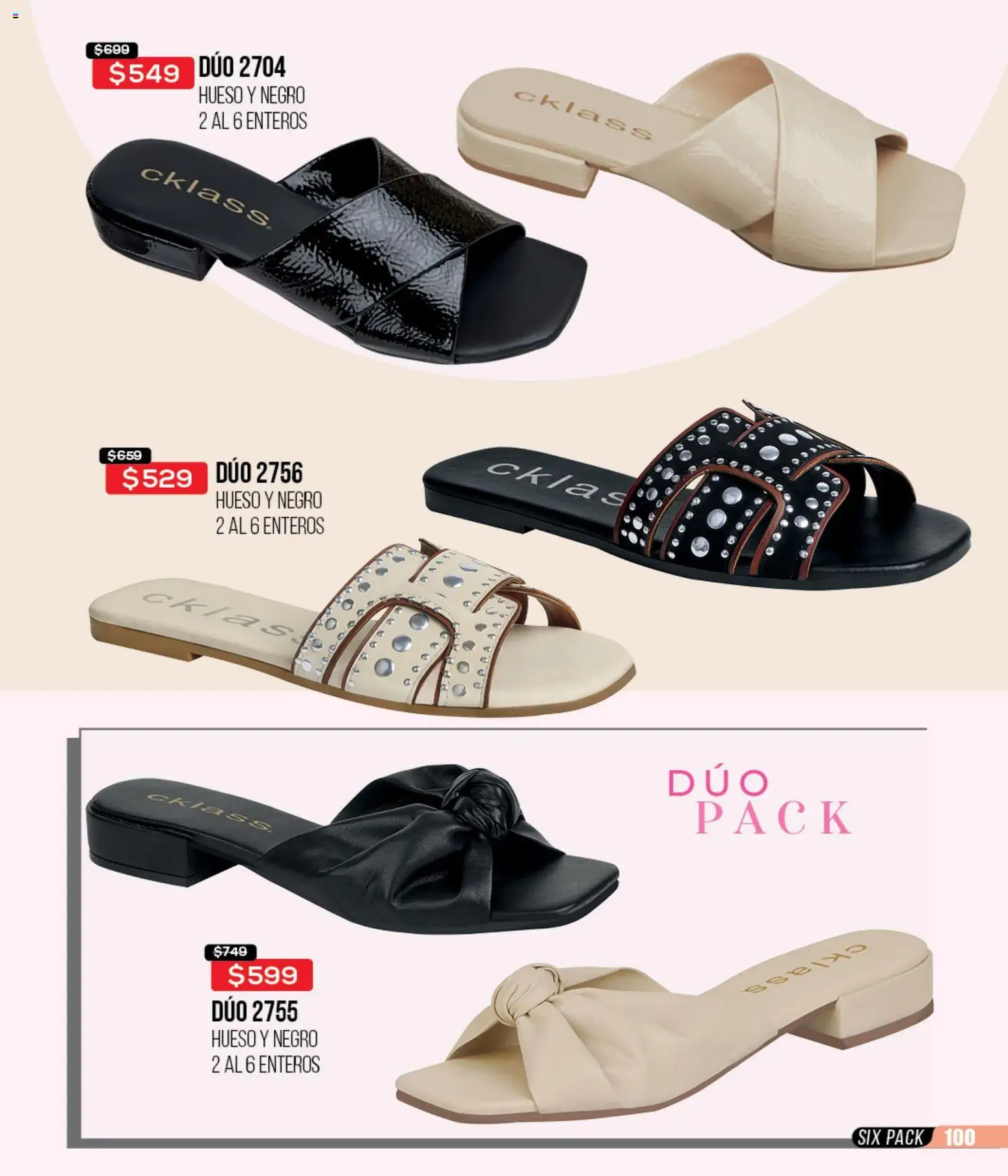 Nuevas ofertas de Cklass válidas en toda la República Mexicana desde el 12.01.2026. ¡Encuentra las mejores ofertas en Cklass catálogo Mega Ofertas Ropa! | Página: 264