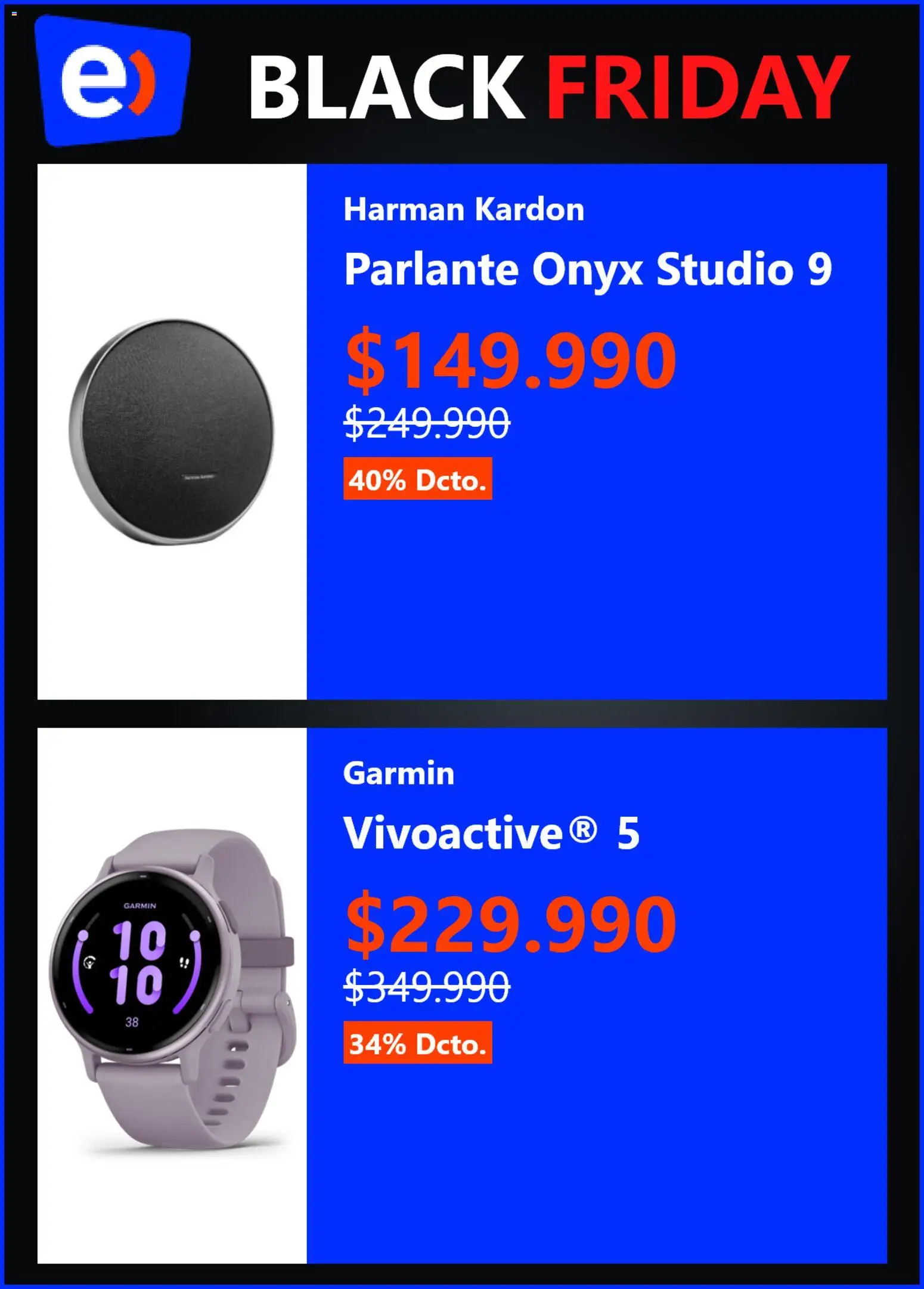 Black Friday Entel │ válido desde el 26.11.2025 | Página: 4 | Productos: Parlante