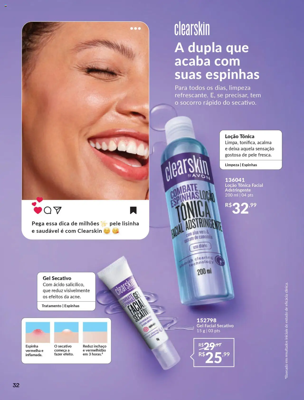 Avon Folheto - válido de 16.06.2025 | Página: 32 | Produtos: Adstringente