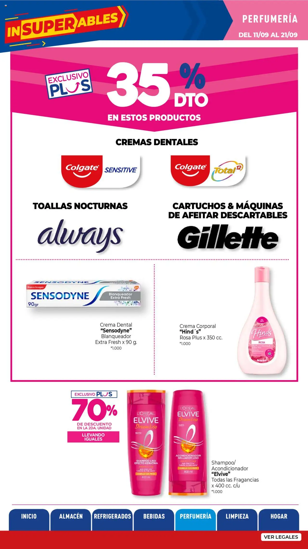 La Anonima - Insuperables - z3 │ válido desde el 11.09.2025 | Página: 28 | Productos: Toallas, Acondicionador, Crema