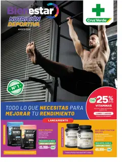Nutrición Deportiva Cruz Verde válido desde el 01.08.2025