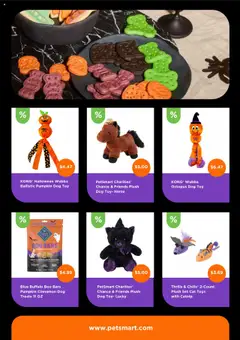 Preview of Petsmart weekly ads valid from 01.10.2025 | Page: 4 | Products: Dog Treats, Pumpkin