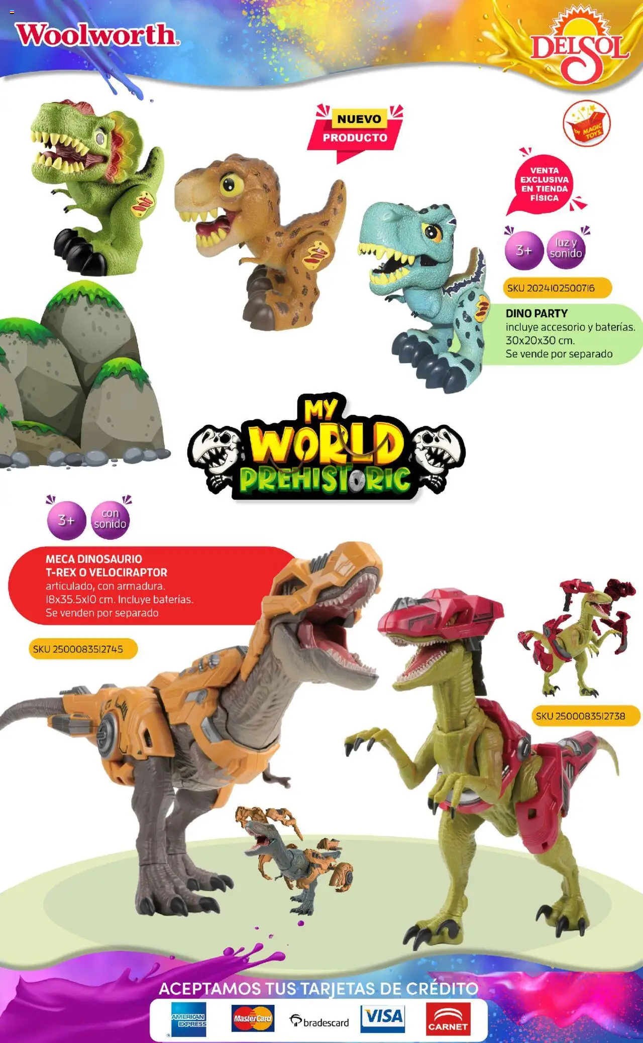Nuevas ofertas de Del Sol y Woolworth válidas en toda la República Mexicana desde el 07.10.2025. ¡Encuentra las mejores ofertas en Del Sol y Woolworth - Catálogo Castillo Del Juguete! | Página: 150