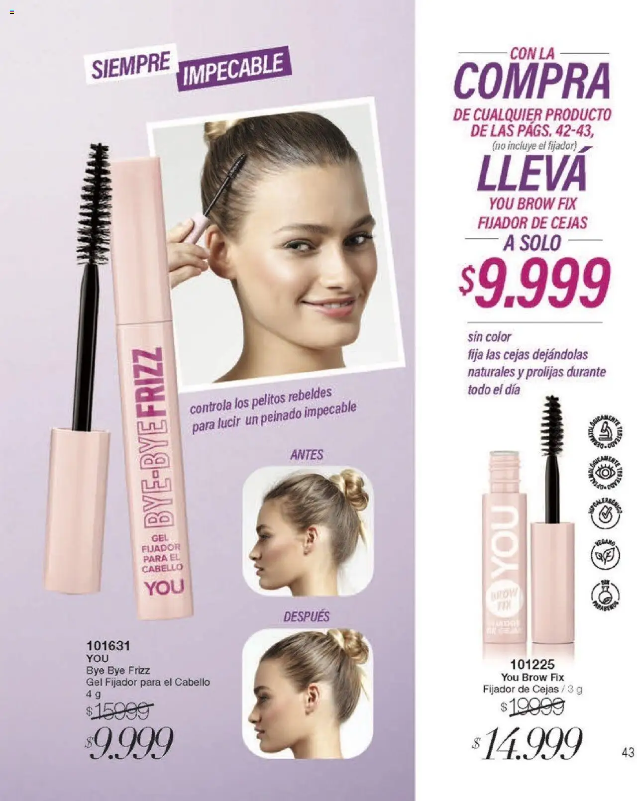 Violetta catálogo │ válido desde el 09.10.2025 | Página: 43 | Productos: Fijador
