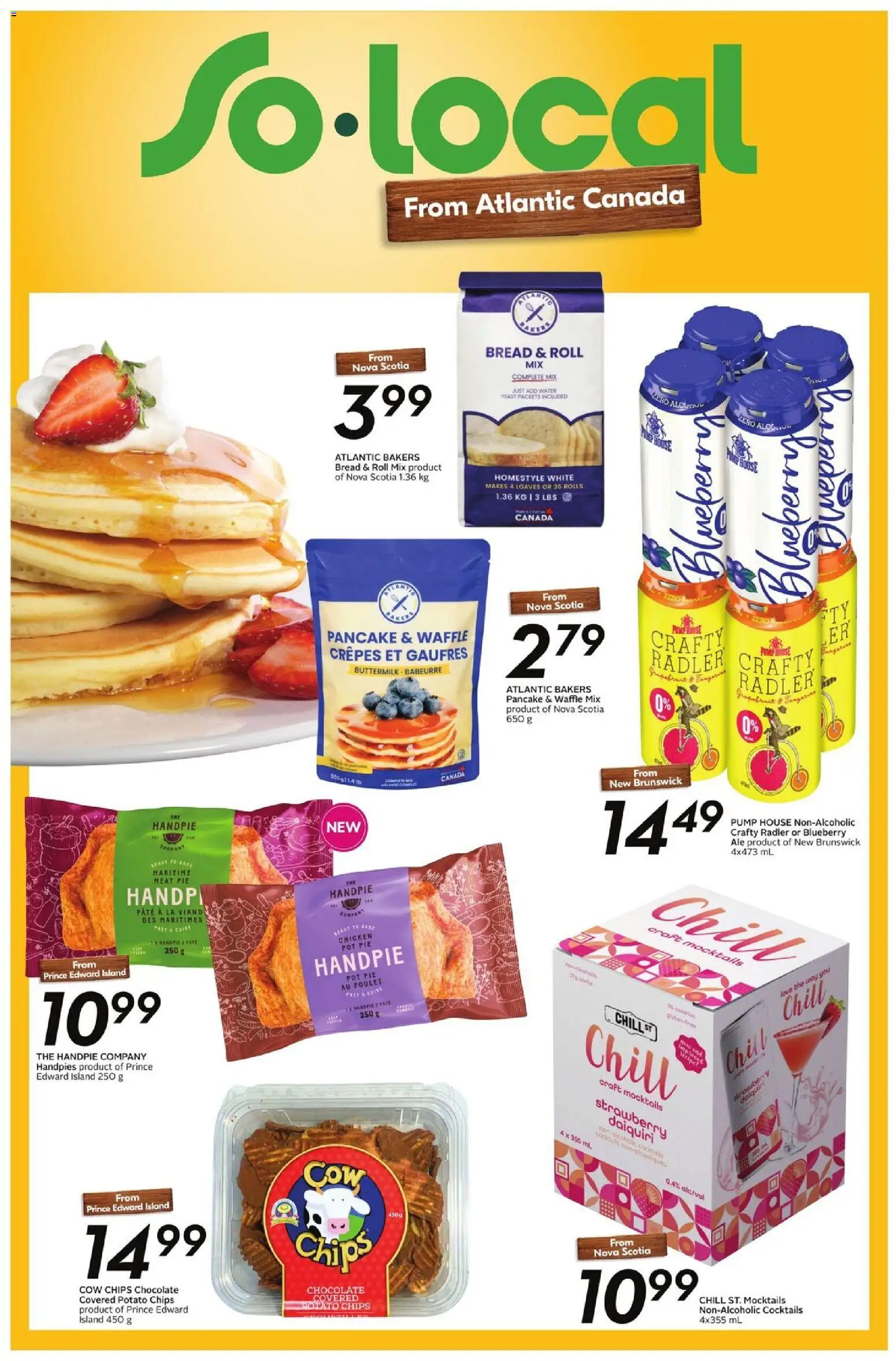 Sobeys flyer valid from 11.12.2025 | Page: 20 | Products: Chips, Bread, Chocolate, Chicken