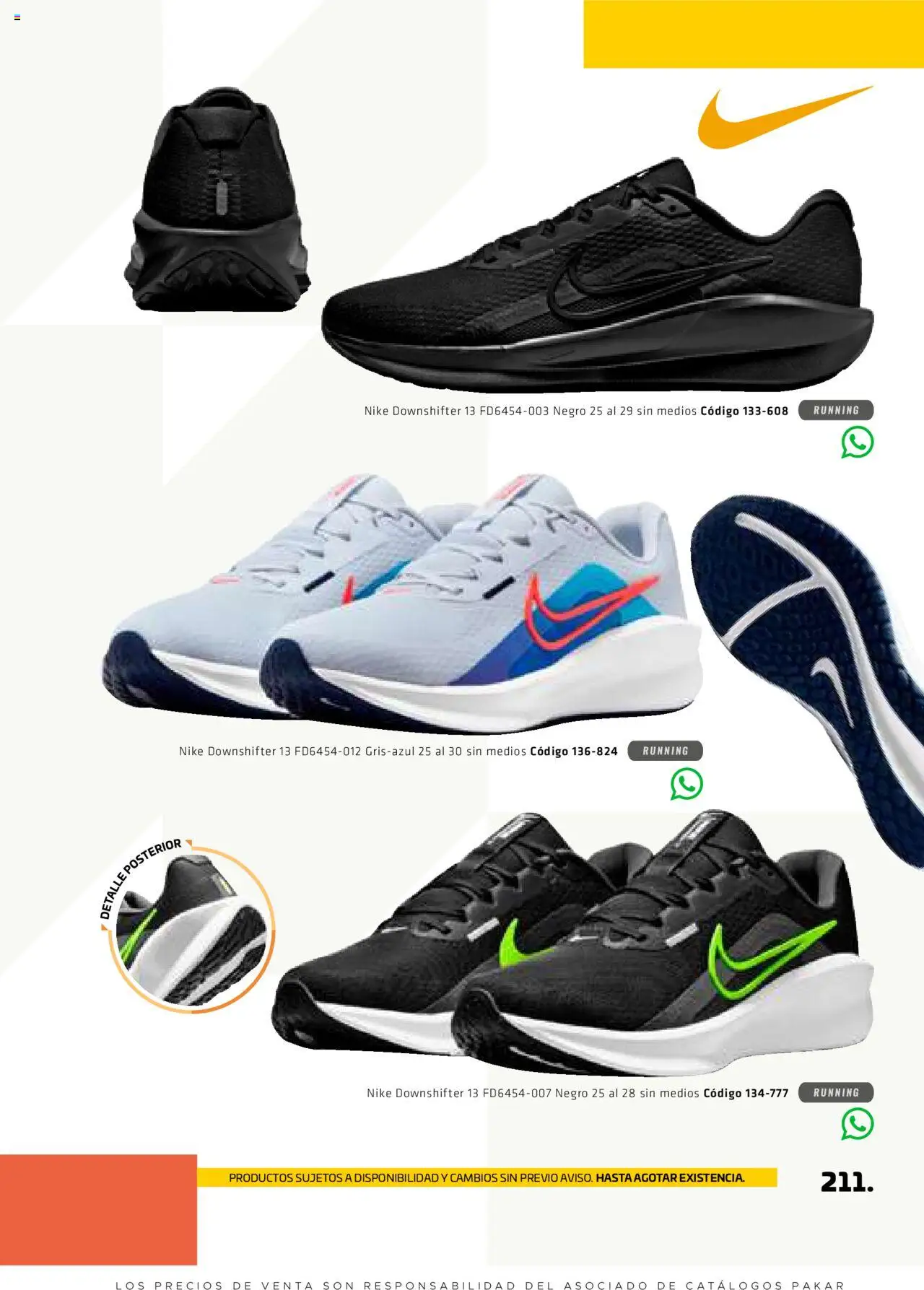 Nuevas ofertas de SC Pakar válidas en toda la República Mexicana desde el 29.08.2025. ¡Encuentra las mejores ofertas en SC Pakar - Catálogo Otoño Men Tomo 1! | Página: 211