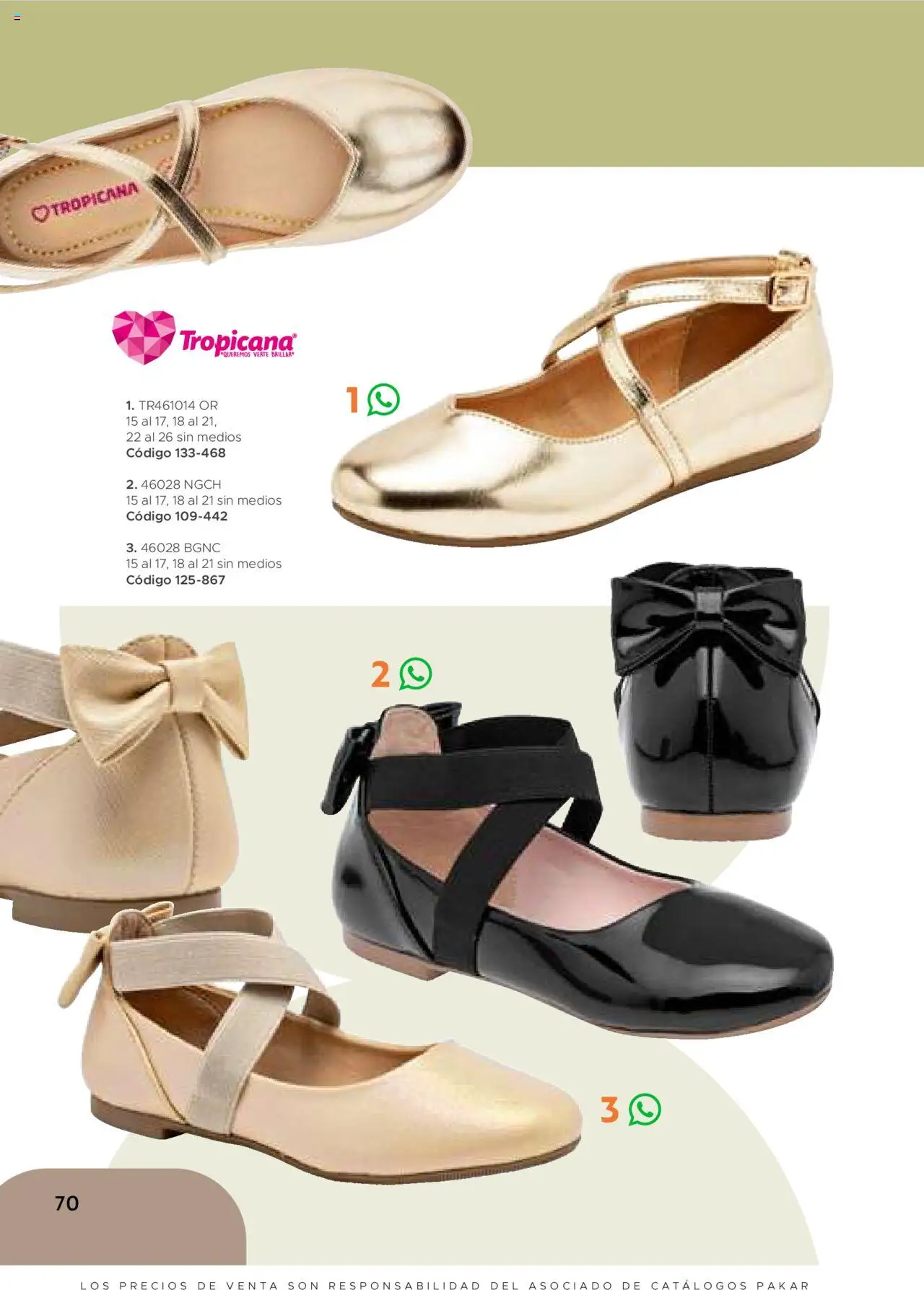 Nuevas ofertas de SC Pakar válidas en toda la República Mexicana desde el 24.07.2025. ¡Encuentra las mejores ofertas en SC Pakar - Catálogo Nina otoño / invierno! | Página: 70