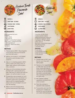 Preview of Foodland Mighty Magazine - Summer 2025/26 - valid from 01.12.2025 | Page: 48 | Products: Capsicum, Raisins, Vegetables, Vinegar