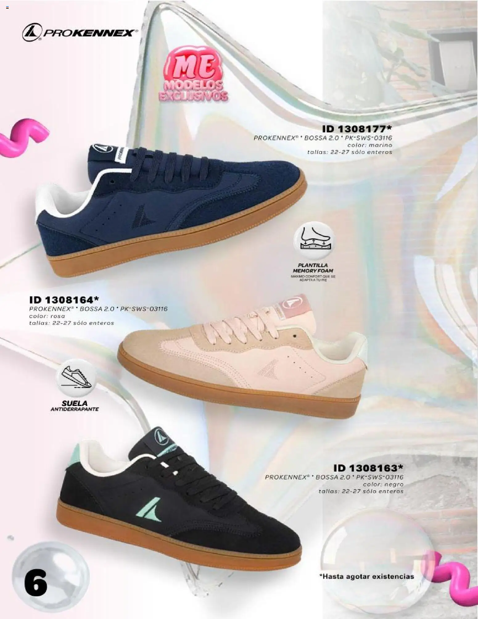 Nuevas ofertas de Price Shoes válidas en toda la República Mexicana desde el 30.03.2026. ¡Encuentra las mejores ofertas en Price Shoes catálogo Prokennex! | Página: 6