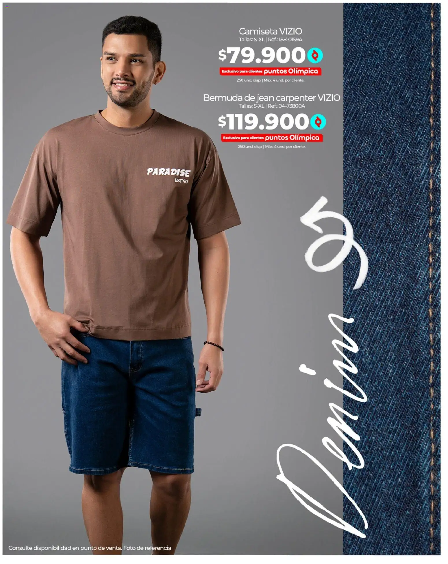 Olímpica revista - valida desde el 14.11.2025 | Página: 11 | Productos: Bermuda, Jean, Camiseta