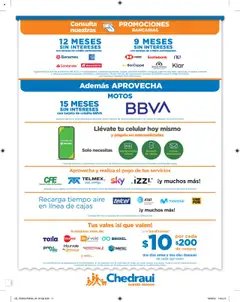 Nuevas ofertas de Chedraui válidas en toda la República Mexicana desde el 04.09.2025. ¡Encuentra las mejores ofertas en Chedraui - Folleto! | Página: 11