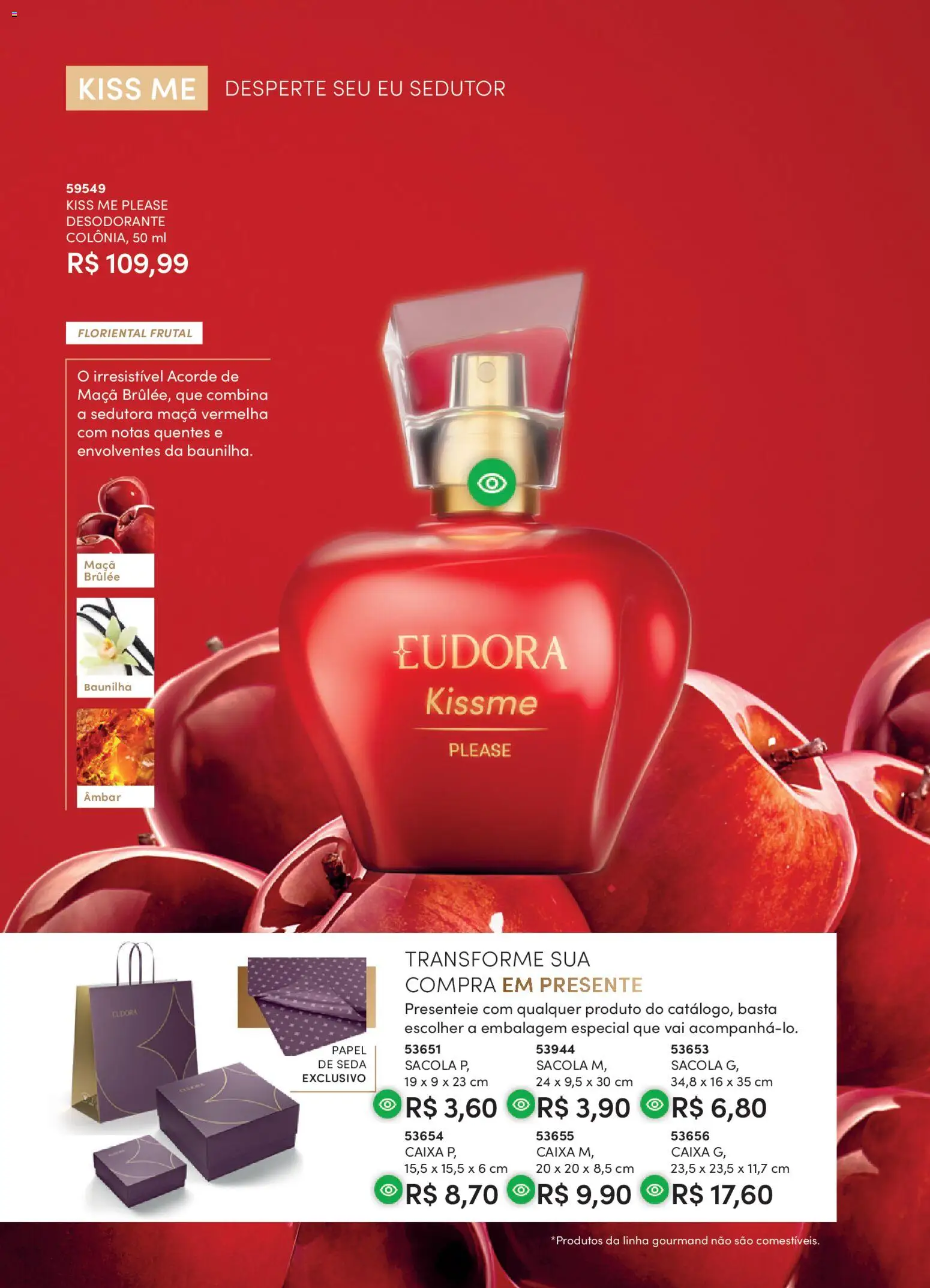 Eudora Folheto - válido de 17.12.2025 | Página: 61 | Produtos: Desodorante, Caixa