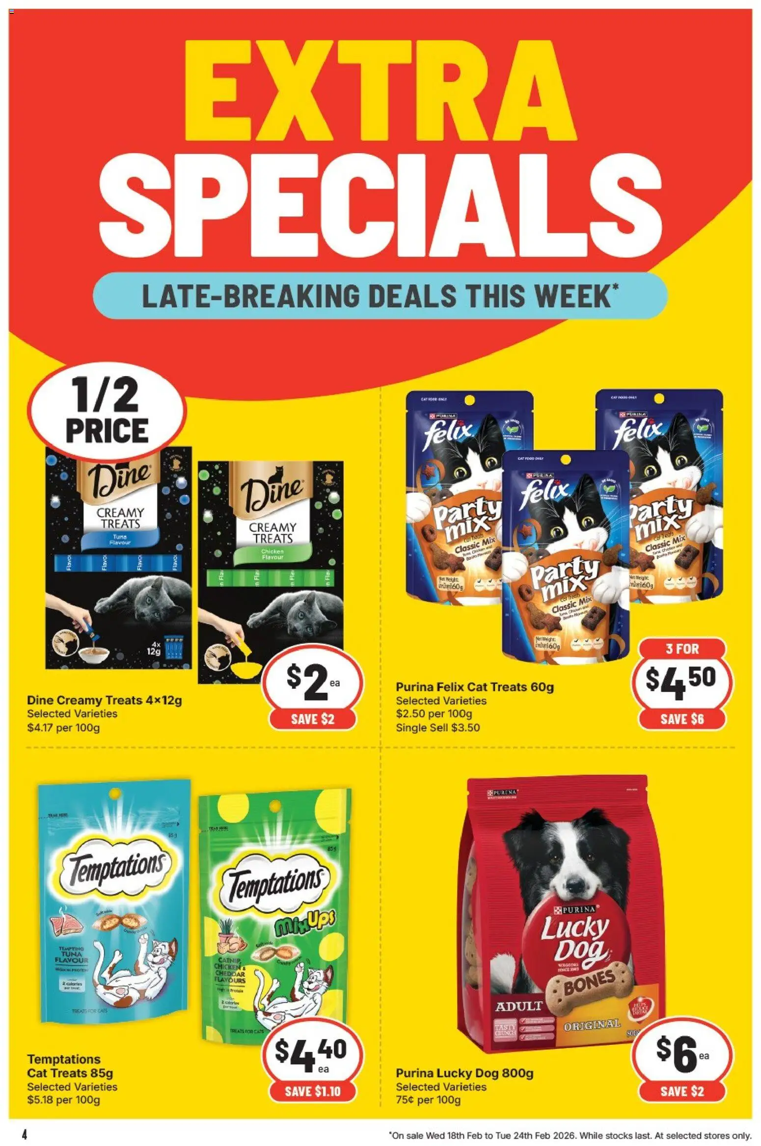 IGA catalogue - valid from 18.02.2026 | Page: 5 | Products: Powder, Cleaner, Water, Lemon