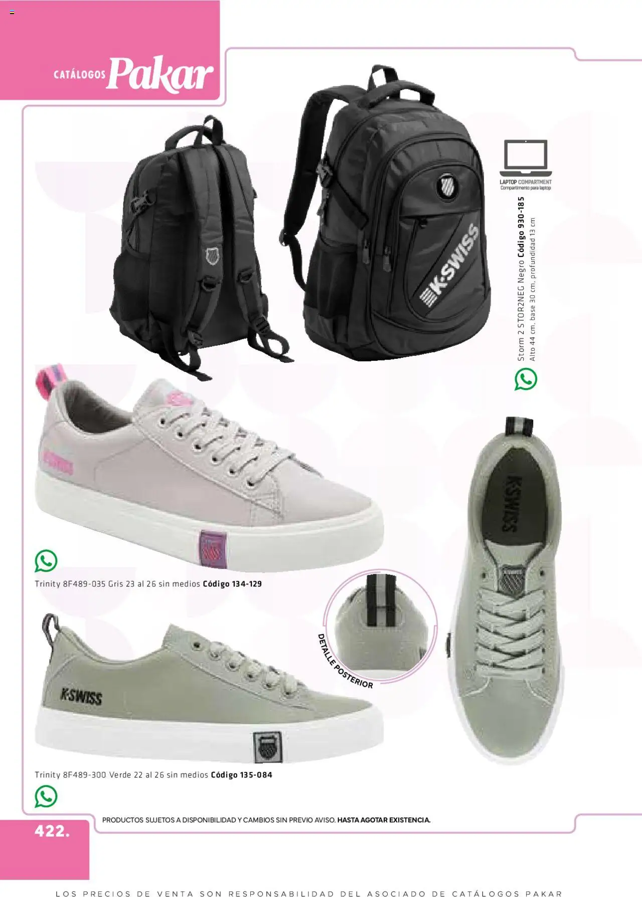 Nuevas ofertas de SC Pakar válidas en toda la República Mexicana desde el 06.03.2025. ¡Encuentra las mejores ofertas en SC Pakar catálogo Women! | Página: 422