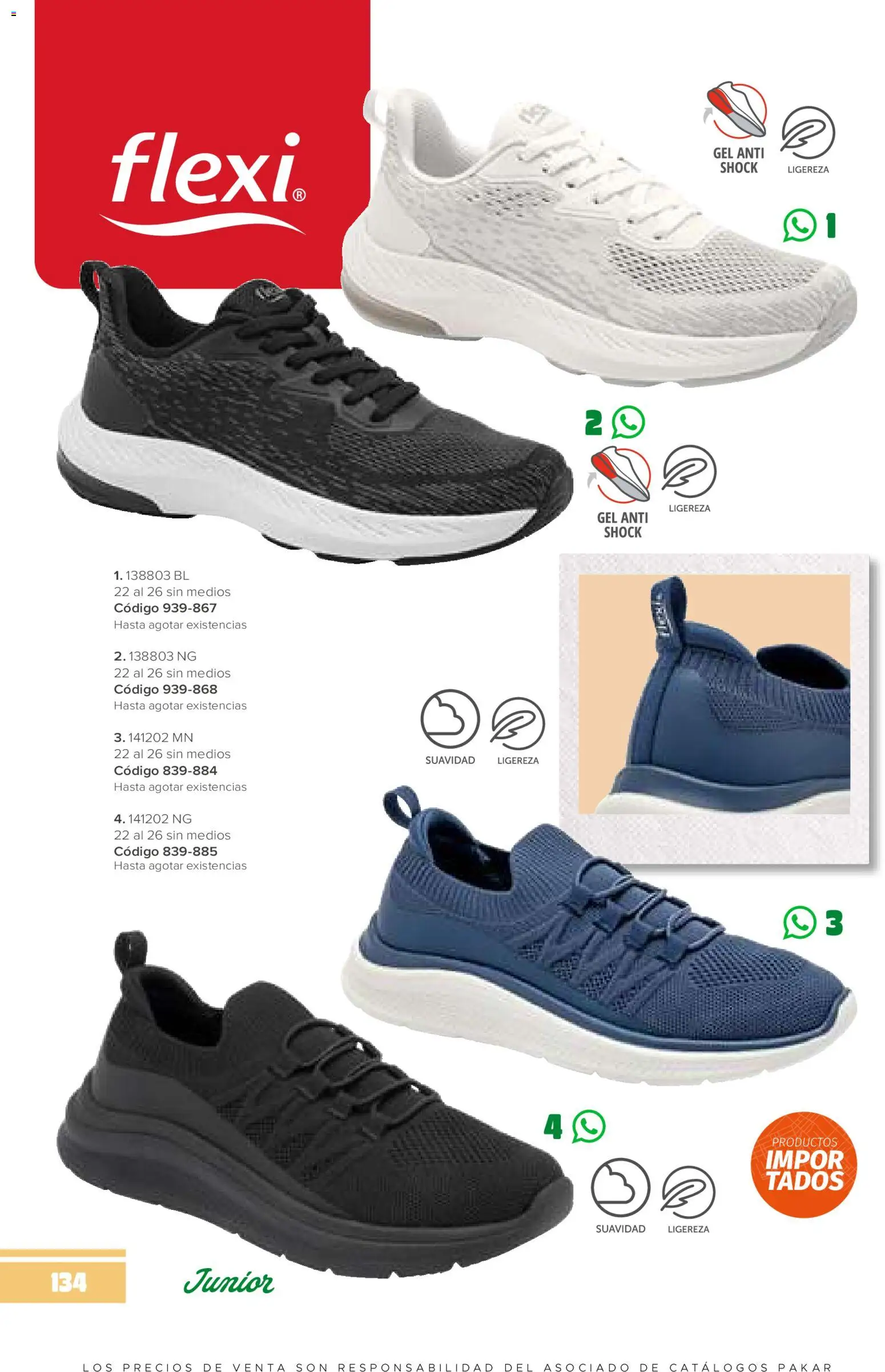 Nuevas ofertas de SC Pakar válidas en toda la República Mexicana desde el 30.01.2026. ¡Encuentra las mejores ofertas en SC Pakar catálogo Junior! | Página: 134