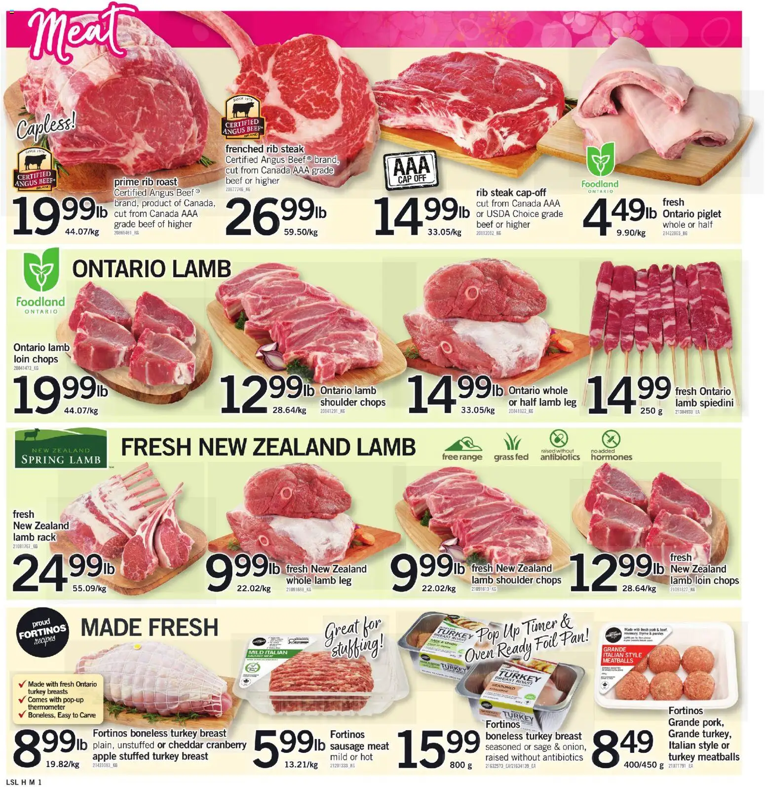 Loblaws flyer valid from 02.04.2026 | Page: 4 | Products: Beef, Oven, Thermometer, Pork