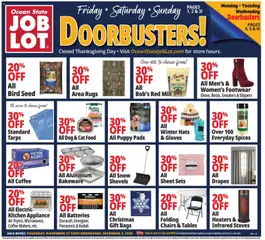 Preview of Ocean State Job Lot weekly ads valid from 27.11.2025