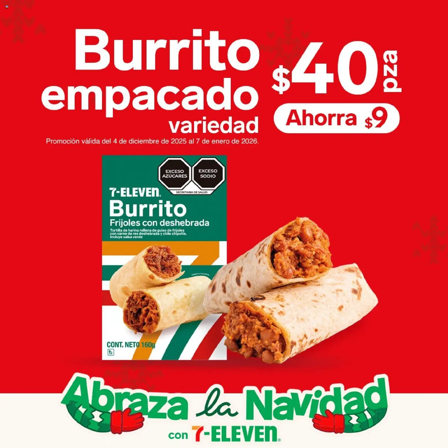 Nuevas ofertas de 7-Eleven válidas en toda la República Mexicana desde el 04.12.2025. ¡Encuentra las mejores ofertas en 7-Eleven folleto! | Página: 5 | Productos: Harina, Res
