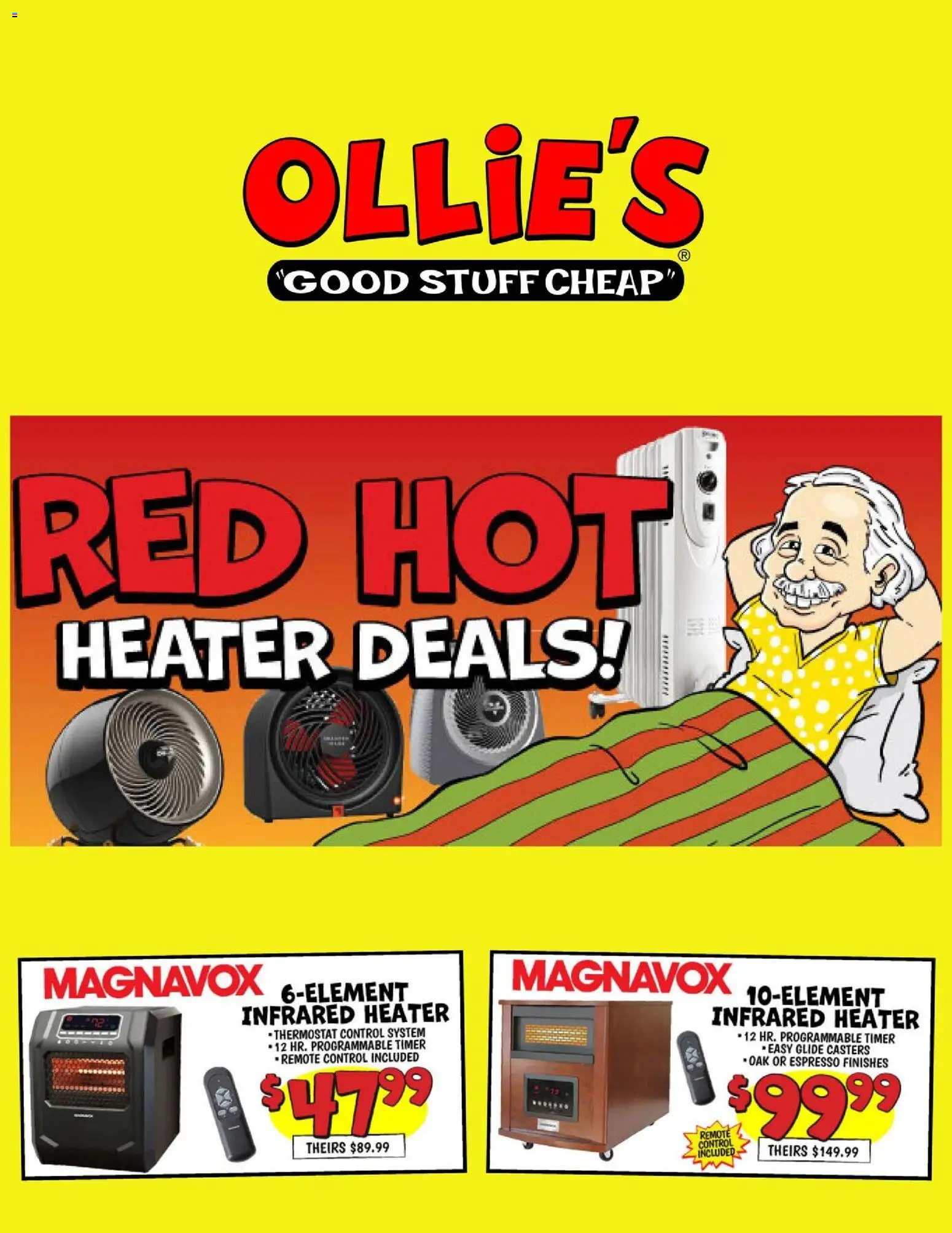 Ollie's Red Hot Deals - valid from 10.11.2025 | Page: 1 | Products: Thermostat