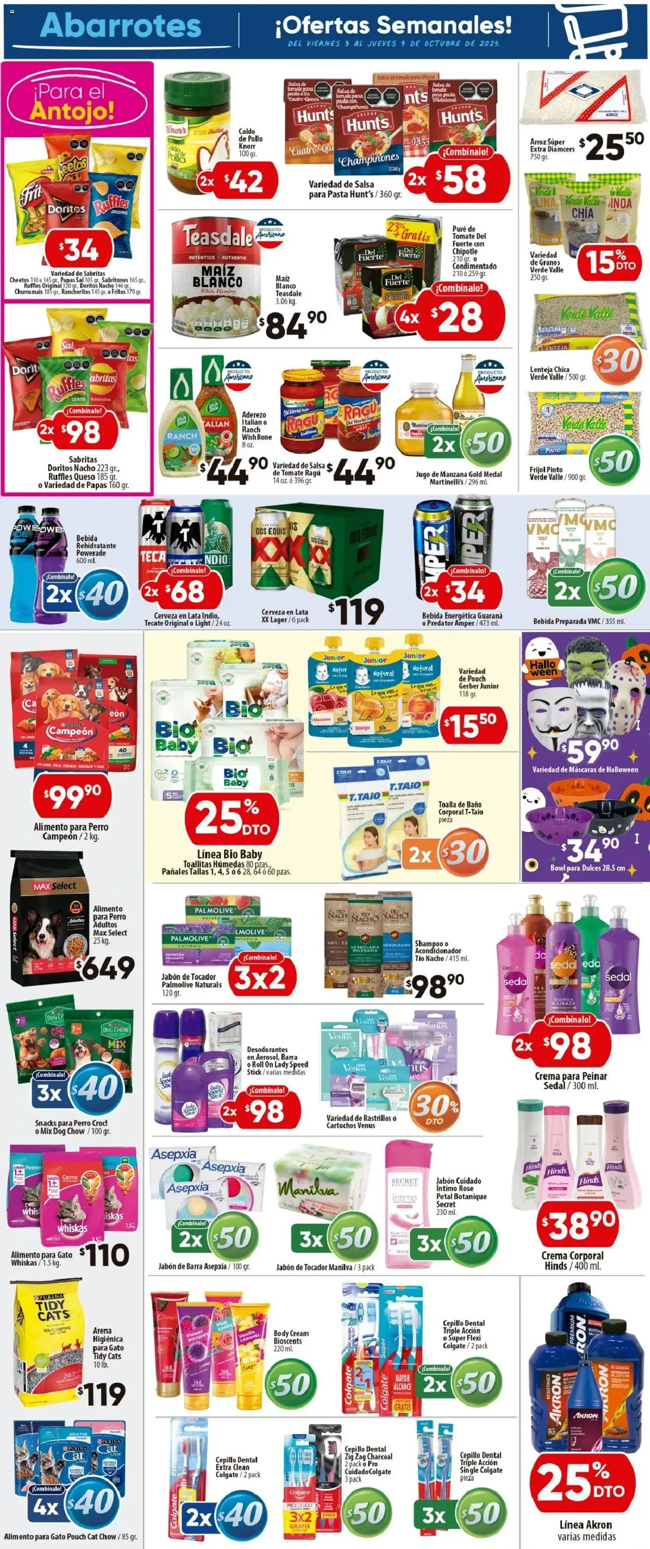 Nuevas ofertas de Calimax válidas en toda la República Mexicana desde el 03.10.2025. ¡Encuentra las mejores ofertas en Calimax - Folleto Ensenada! | Página: 5 | Productos: Sal, Toalla, Baño, Crema corporal