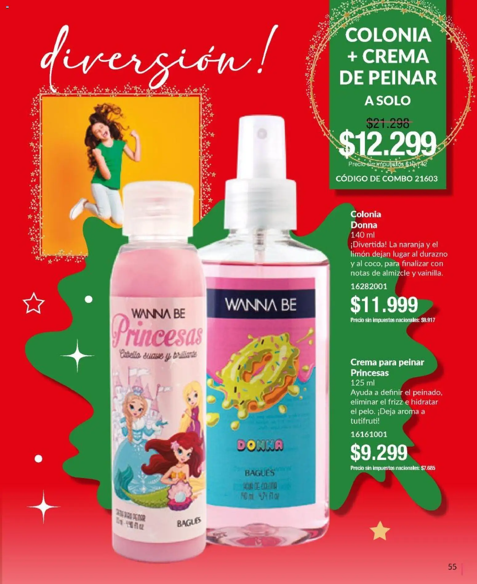 Bagués - Catálogo │ válido desde el 17.11.2025 | Página: 55 | Productos: Durazno, Crema de peinar, Limón, Crema