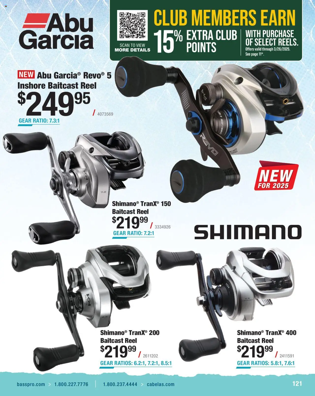 Cabela's Saltwater Specialist 25 - valid from 01.01.2025 | Page: 121