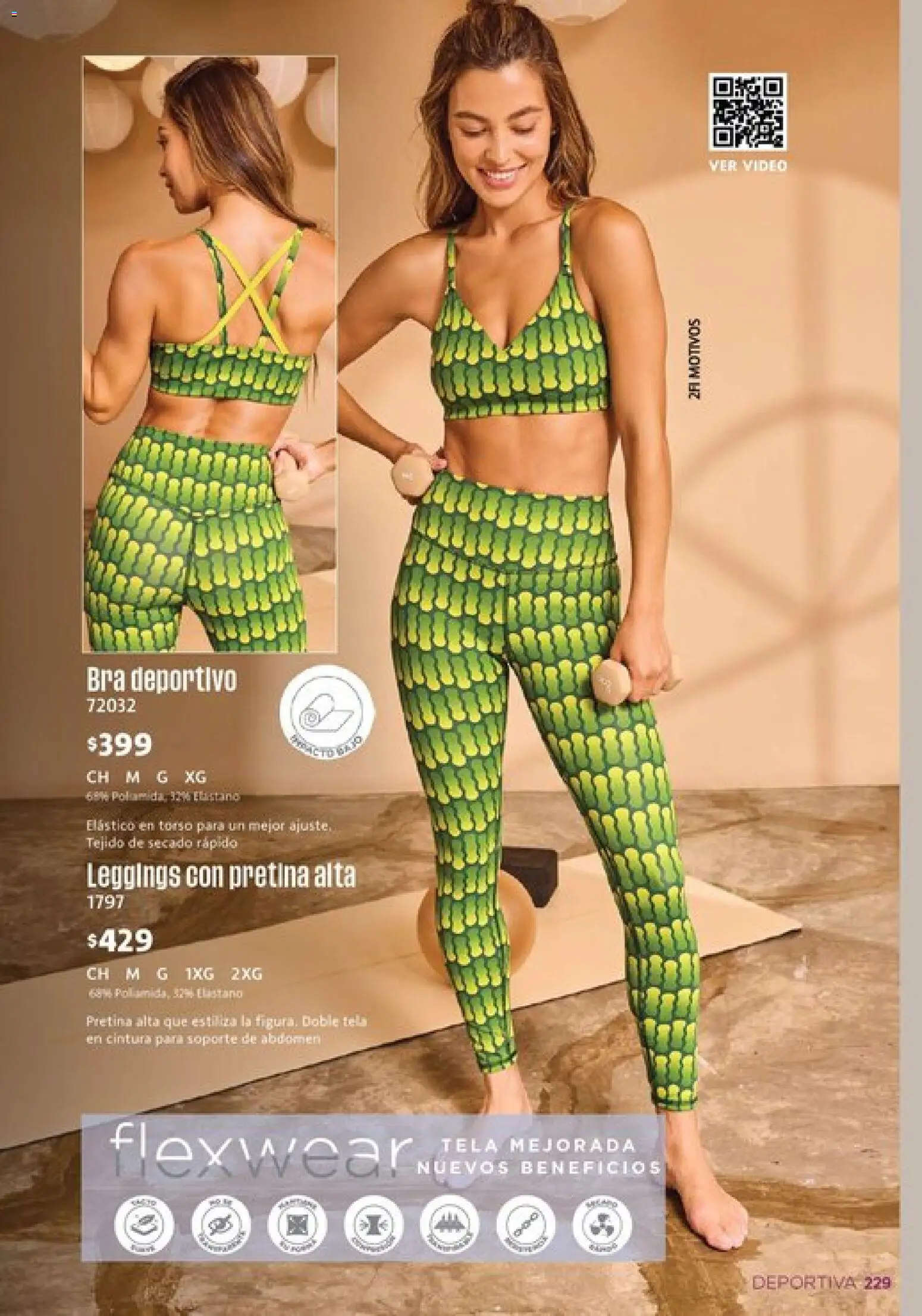 Nuevas ofertas de Ilusión válidas en toda la República Mexicana desde el 01.03.2026. ¡Encuentra las mejores ofertas en Ilusión catálogo Primavera! | Página: 231 | Productos: Leggings, Video