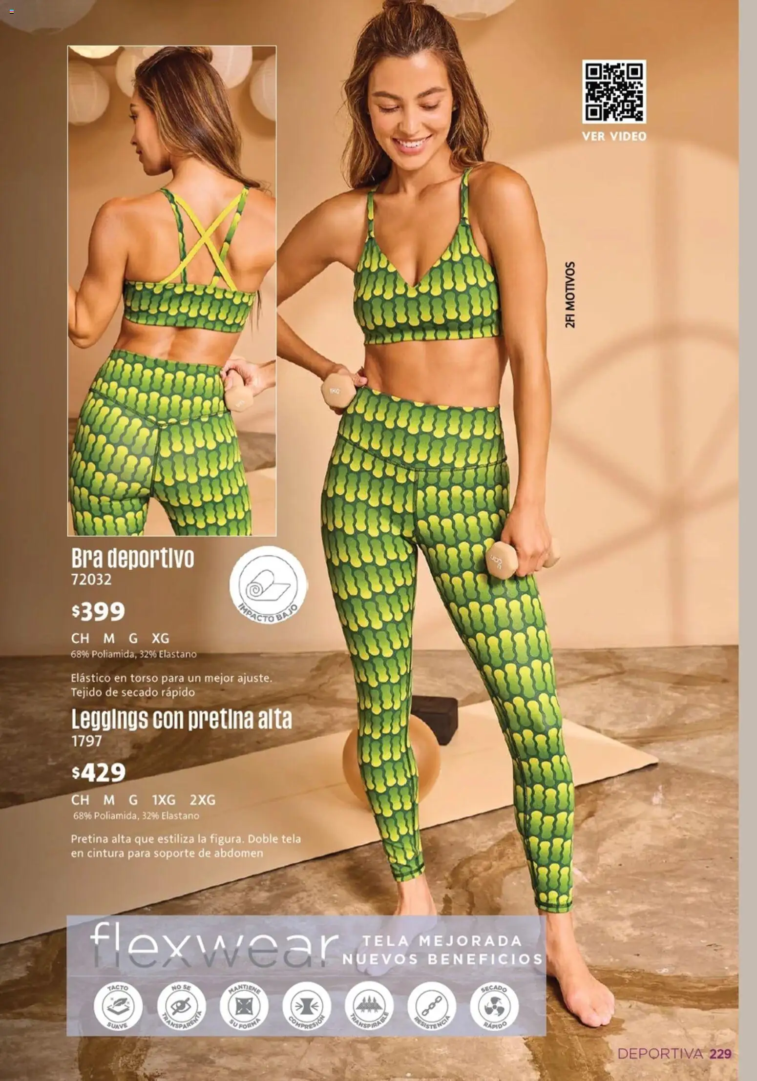 Nuevas ofertas de Ilusión válidas en toda la República Mexicana desde el 01.03.2026. ¡Encuentra las mejores ofertas en Ilusión catálogo Primavera! | Página: 231 | Productos: Leggings, Video