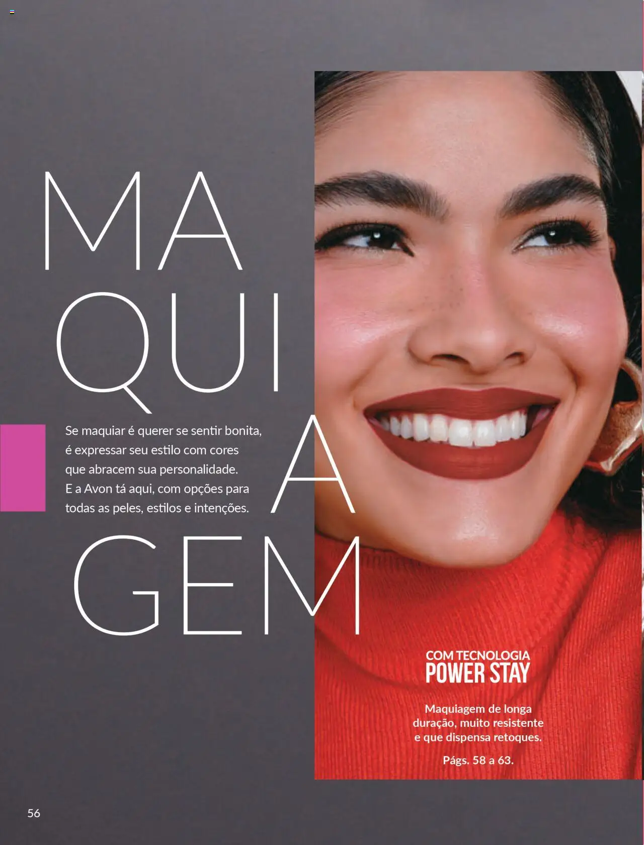 Avon Folheto - válido de 07.10.2025 | Página: 56 | Produtos: Maquiagem