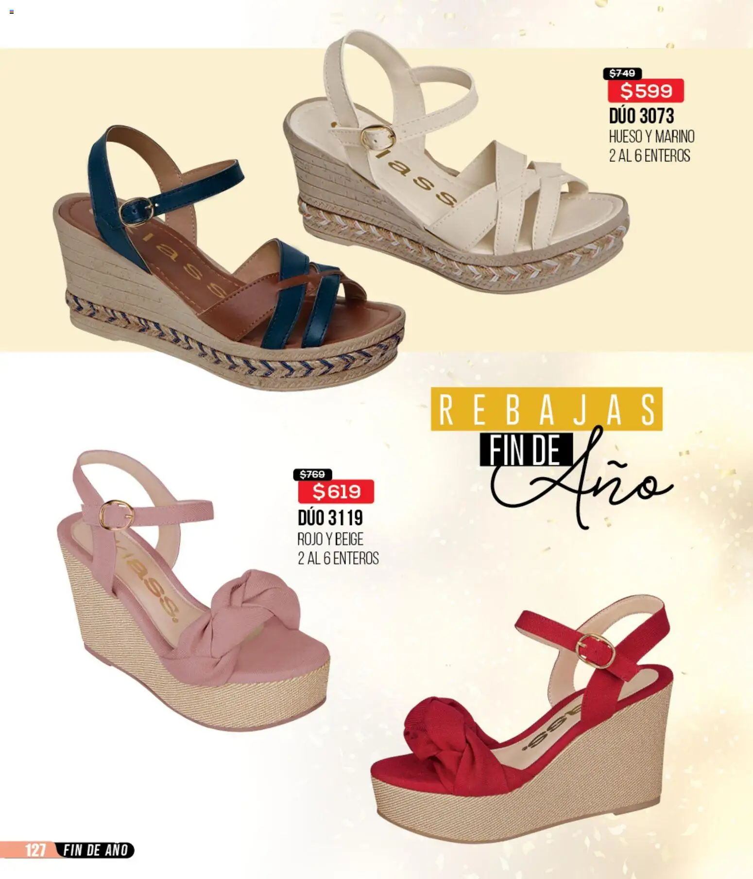 Nuevas ofertas de Cklass válidas en toda la República Mexicana desde el 15.12.2025. ¡Encuentra las mejores ofertas en Cklass catálogo Rebajas fin de año calzado! | Página: 128