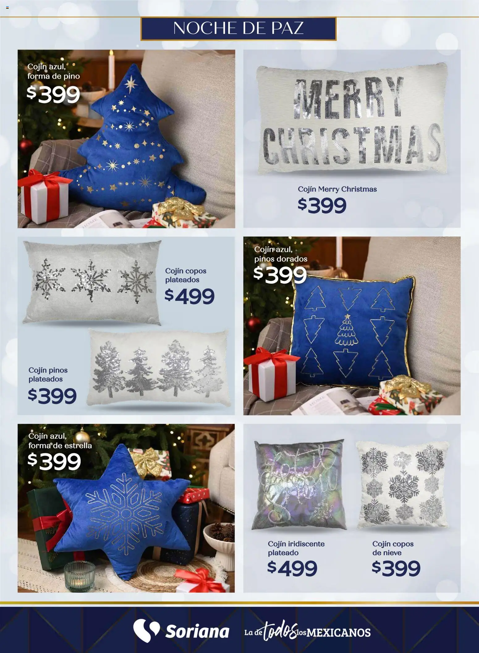 Nuevas ofertas de Soriana válidas en toda la República Mexicana desde el 25.09.2025. ¡Encuentra las mejores ofertas en Soriana - Decoración Navideña Súper Nacional! | Página: 15
