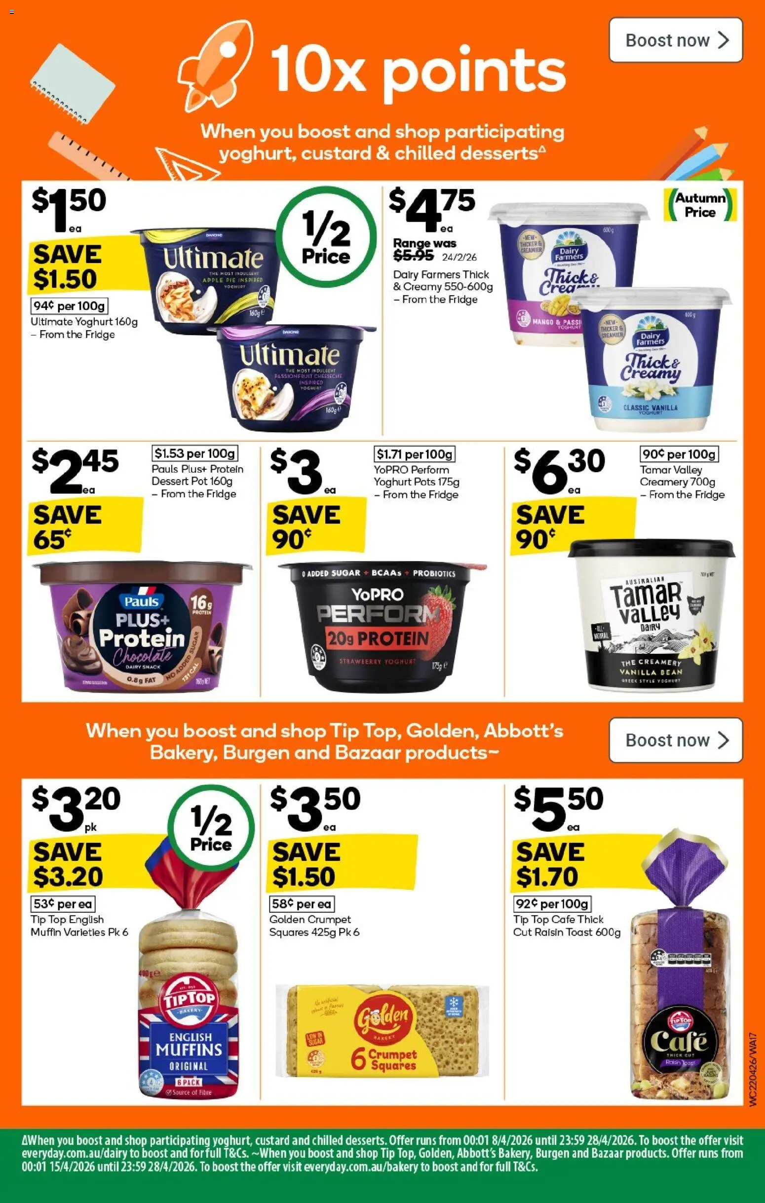 Woolworths catalogue - valid from 22.04.2026 | Page: 17 | Products: Pot, Yoghurt, Chocolate, Mango