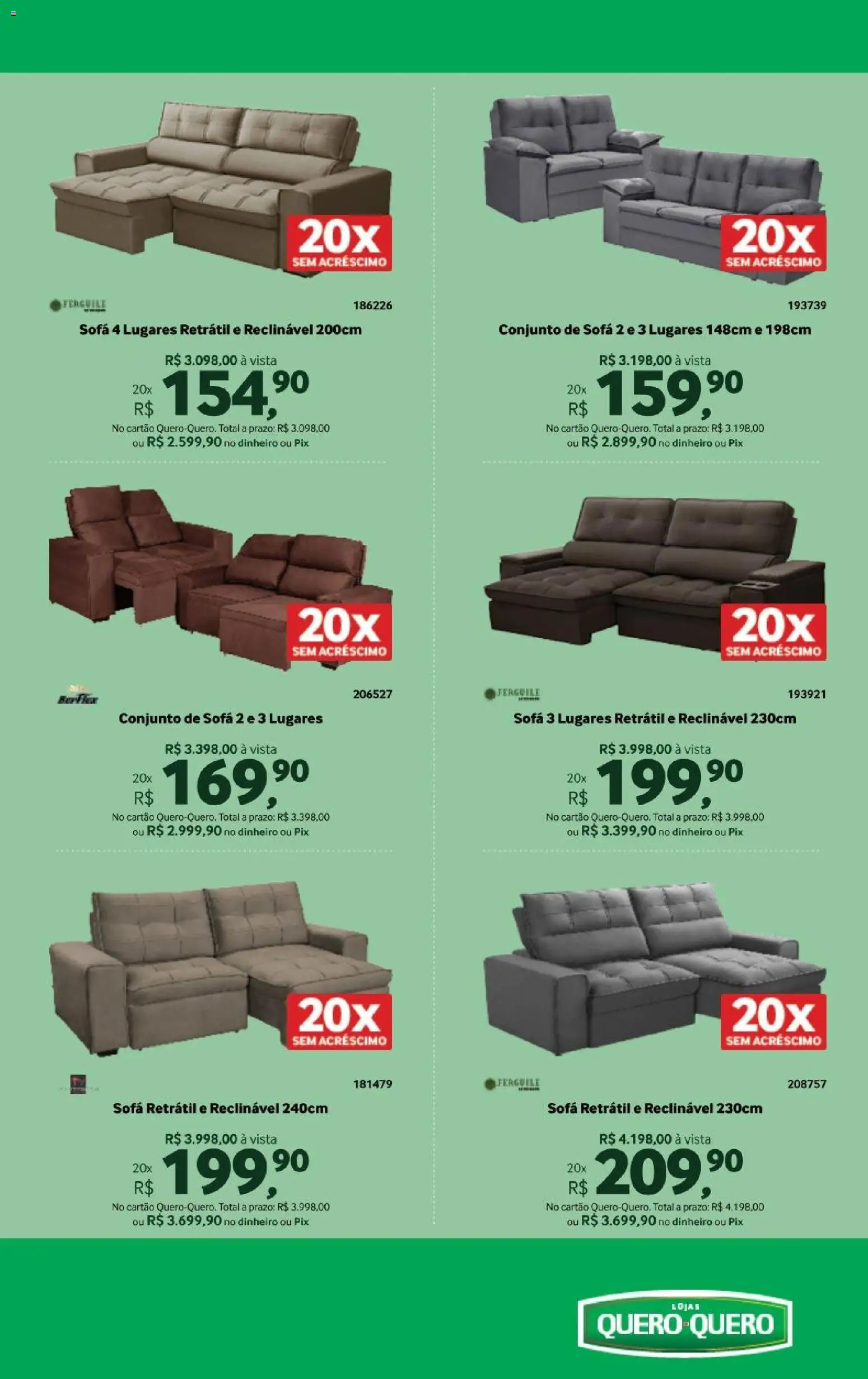 Lojas Quero-Quero Folheto - válido de 16.03.2026 | Página: 14 | Produtos: Sofá