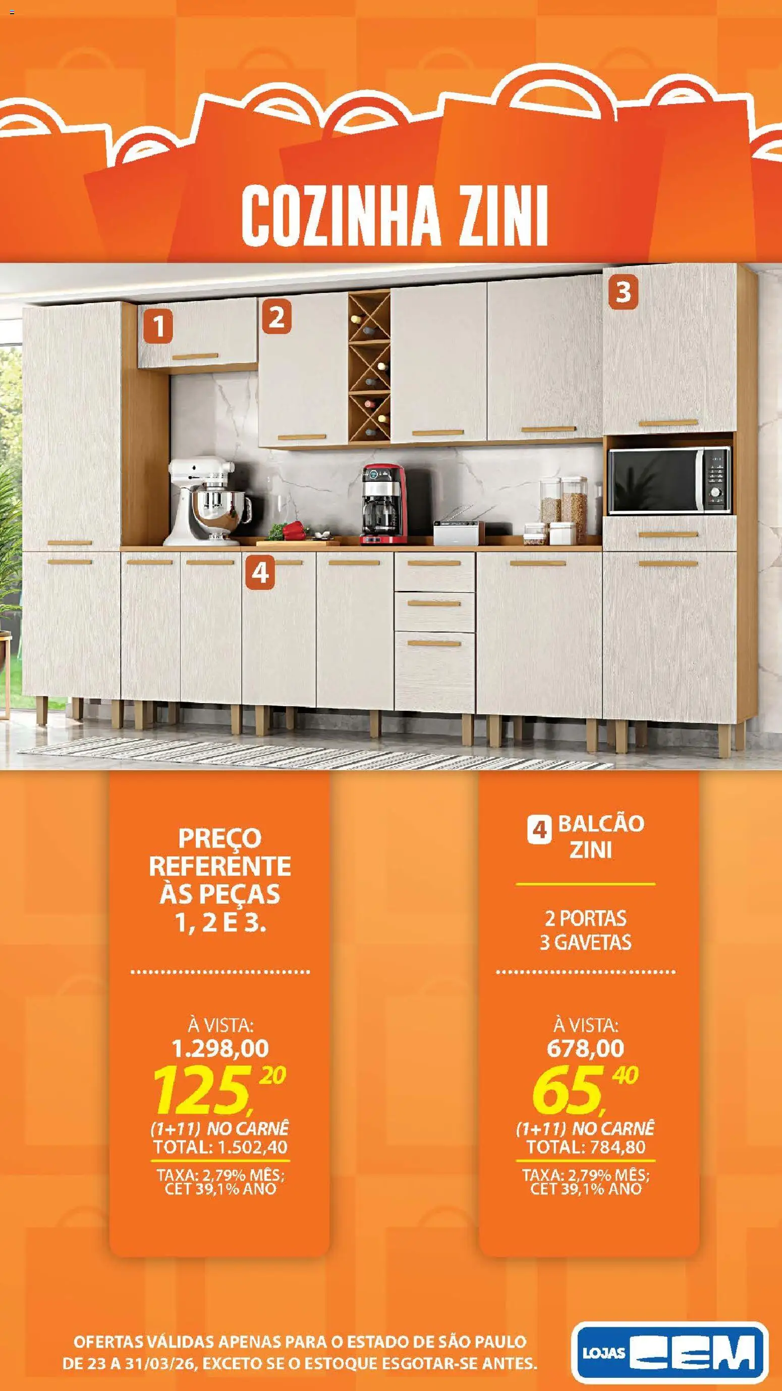 Lojas Cem Folheto - válido de 23.03.2026 | Página: 85