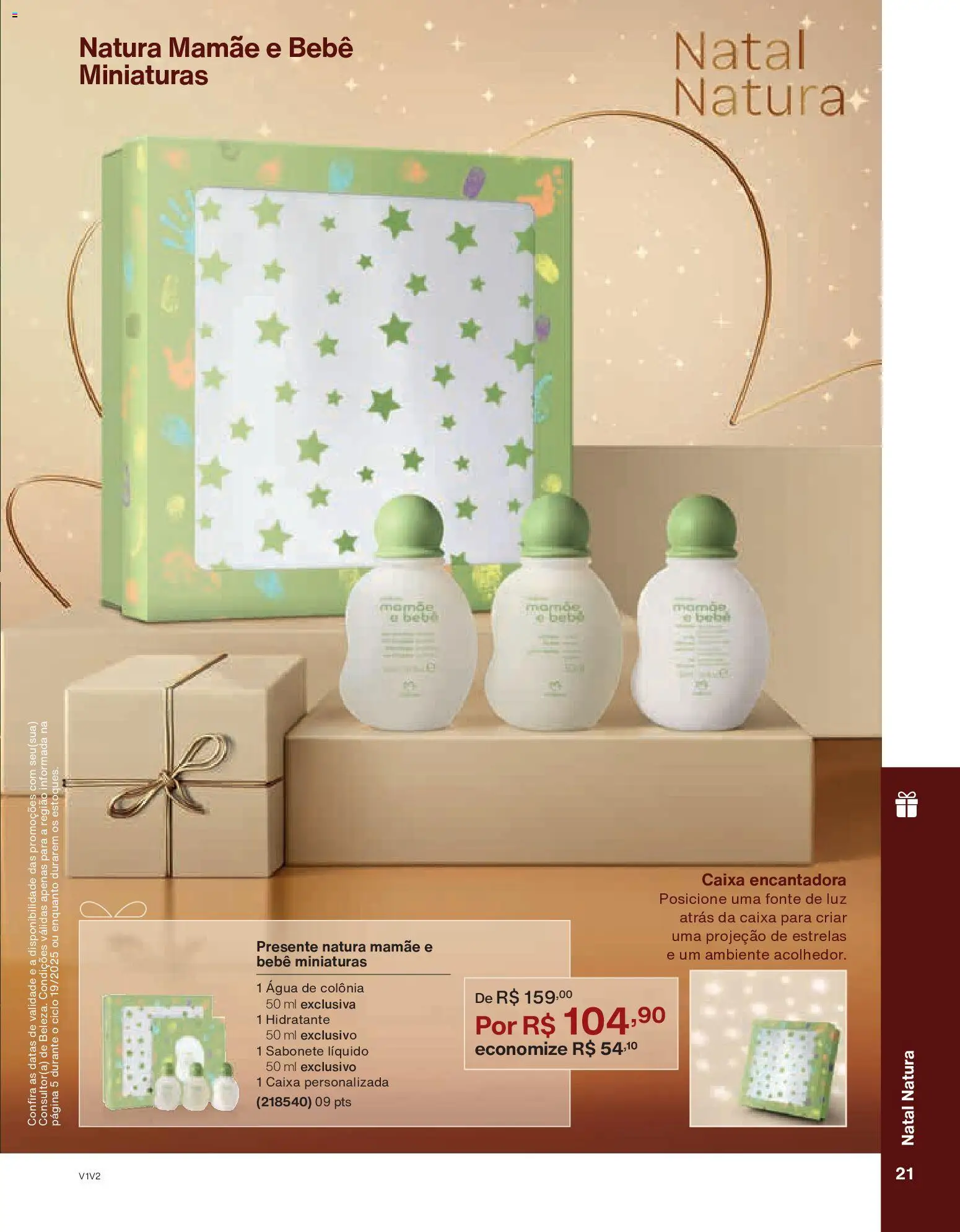 Natura Folheto - válido de 26.11.2025 | Página: 21 | Produtos: Caixa, Sabonete, Sabonete líquido