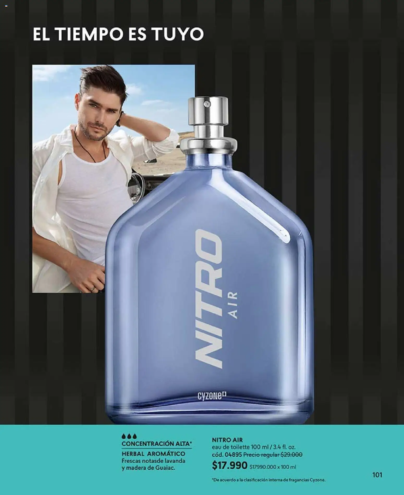 Catálogo CyZone Campaña 6 │ válido desde el 01.04.2026 | Página: 101 | Productos: Eau de toilette