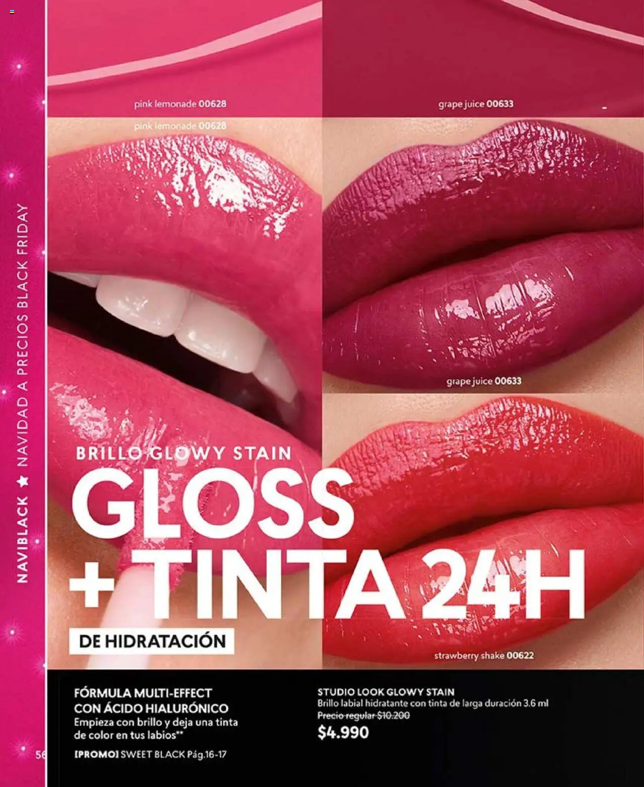 Catálogo CyZone Campaña 17 │ válido desde el 14.10.2025 | Página: 56 | Productos: Brillo, Labial
