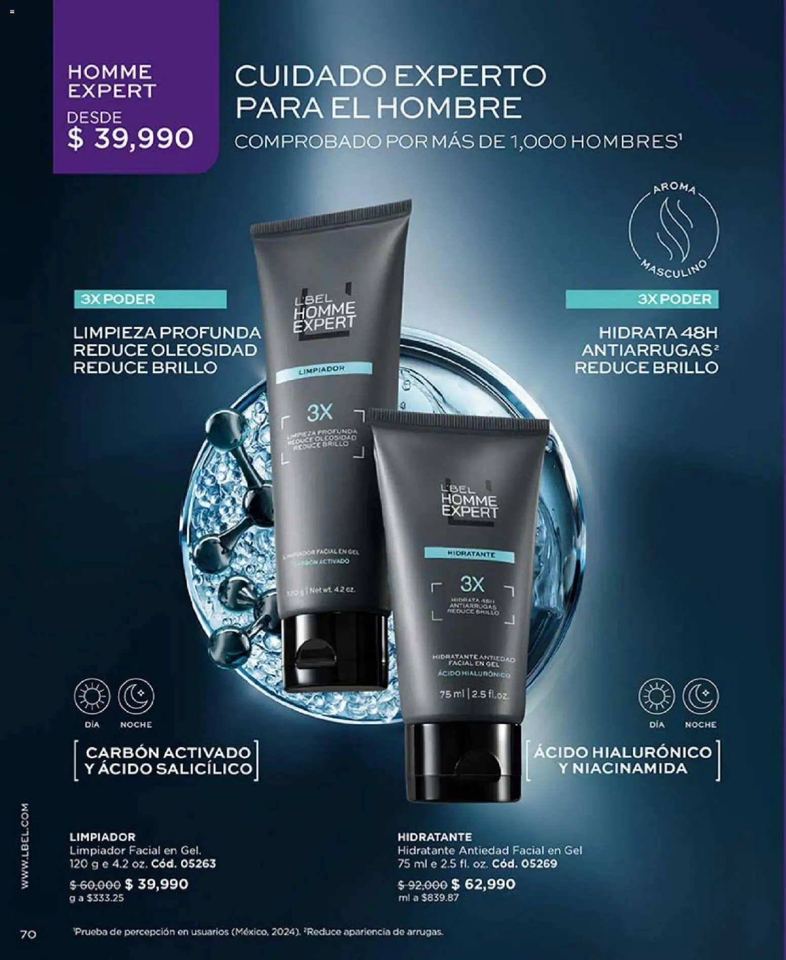 L'Bel revista - valida desde el 01.04.2026 | Página: 74 | Productos: Brillo, Limpiador, Limpiador facial