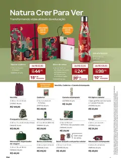 Natura - Ciclo 01/2026 - Pré-Visualização do folheto da loja Natura, válido de 26.12.2025 | Página: 154