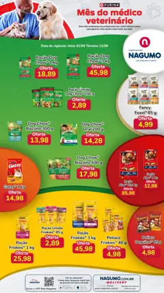 Nagumo - Ofertas Purina - Pré-Visualização do folheto da loja Nagumo, válido de 01.09.2025