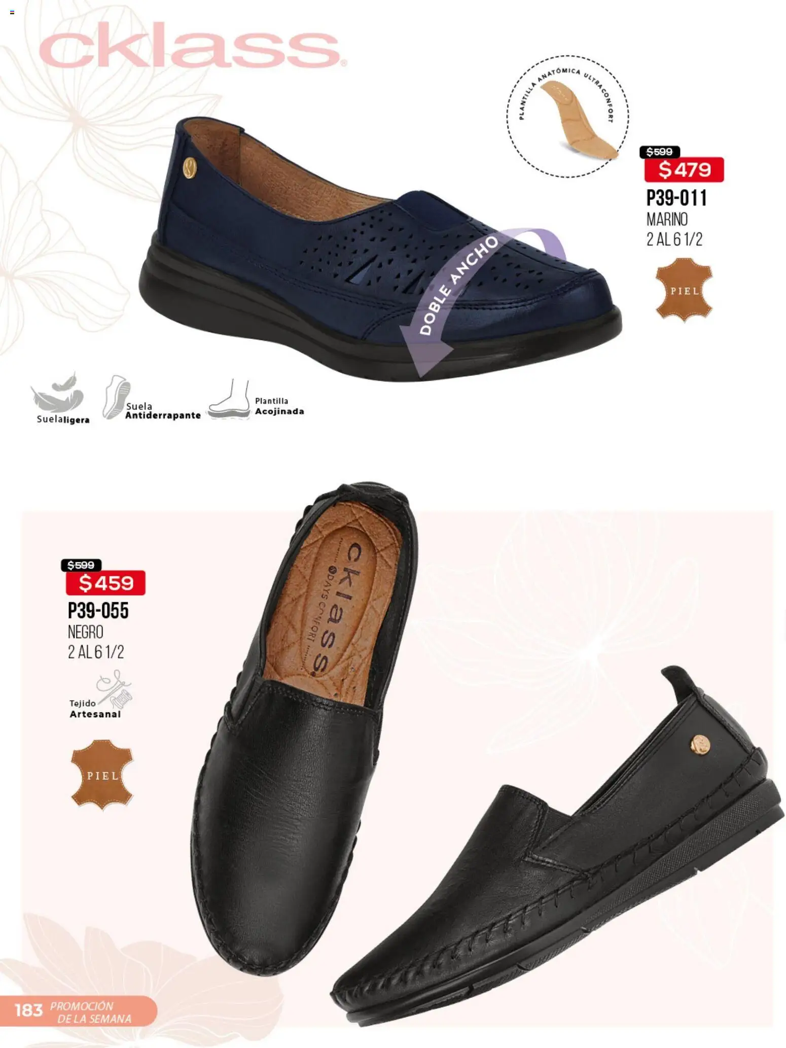 Nuevas ofertas de Cklass válidas en toda la República Mexicana desde el 30.03.2026. ¡Encuentra las mejores ofertas en Cklass catálogo Promo semanal! | Página: 184