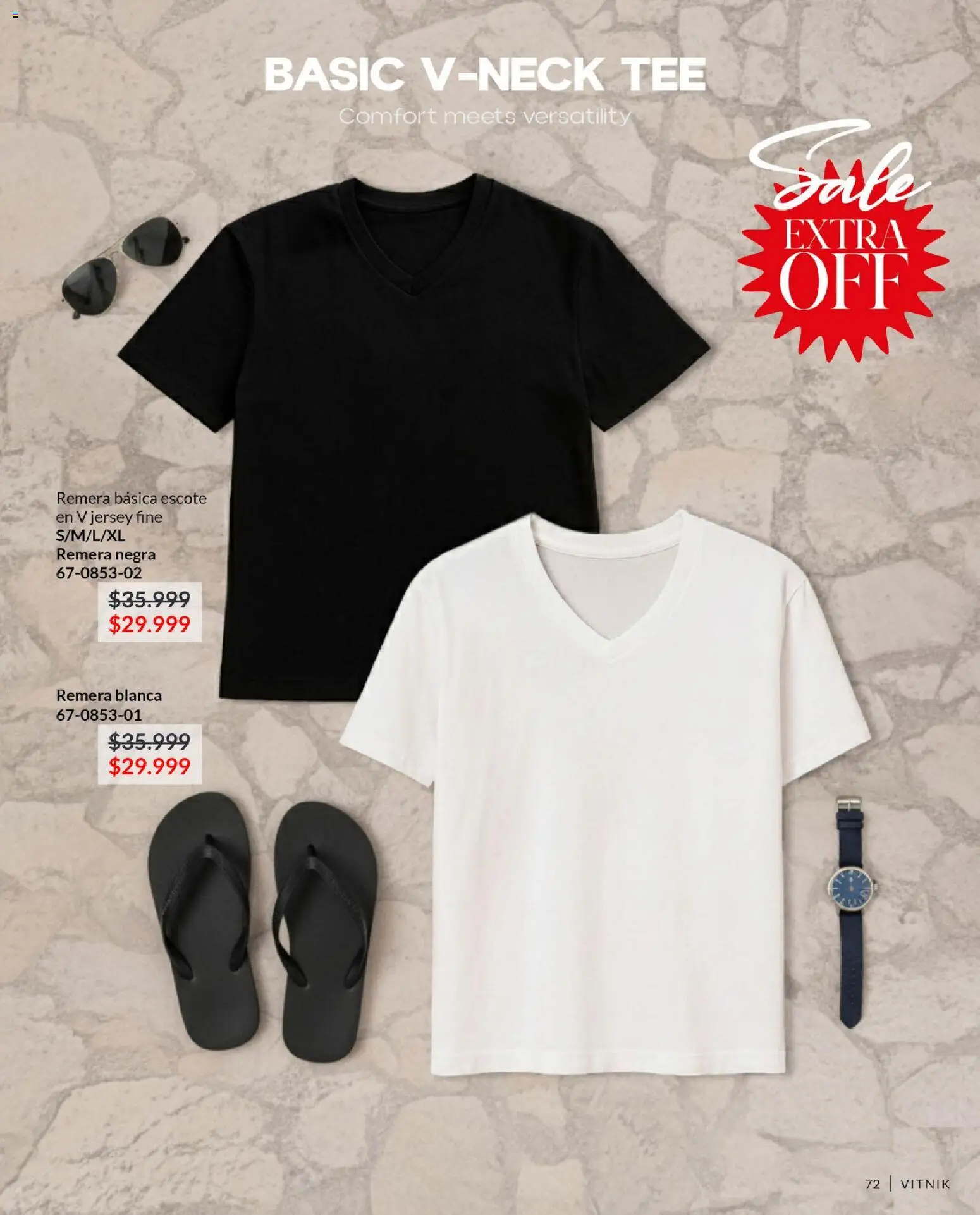 Vitnik - Folleto │ válido desde el 03.12.2025 | Página: 72 | Productos: Remera