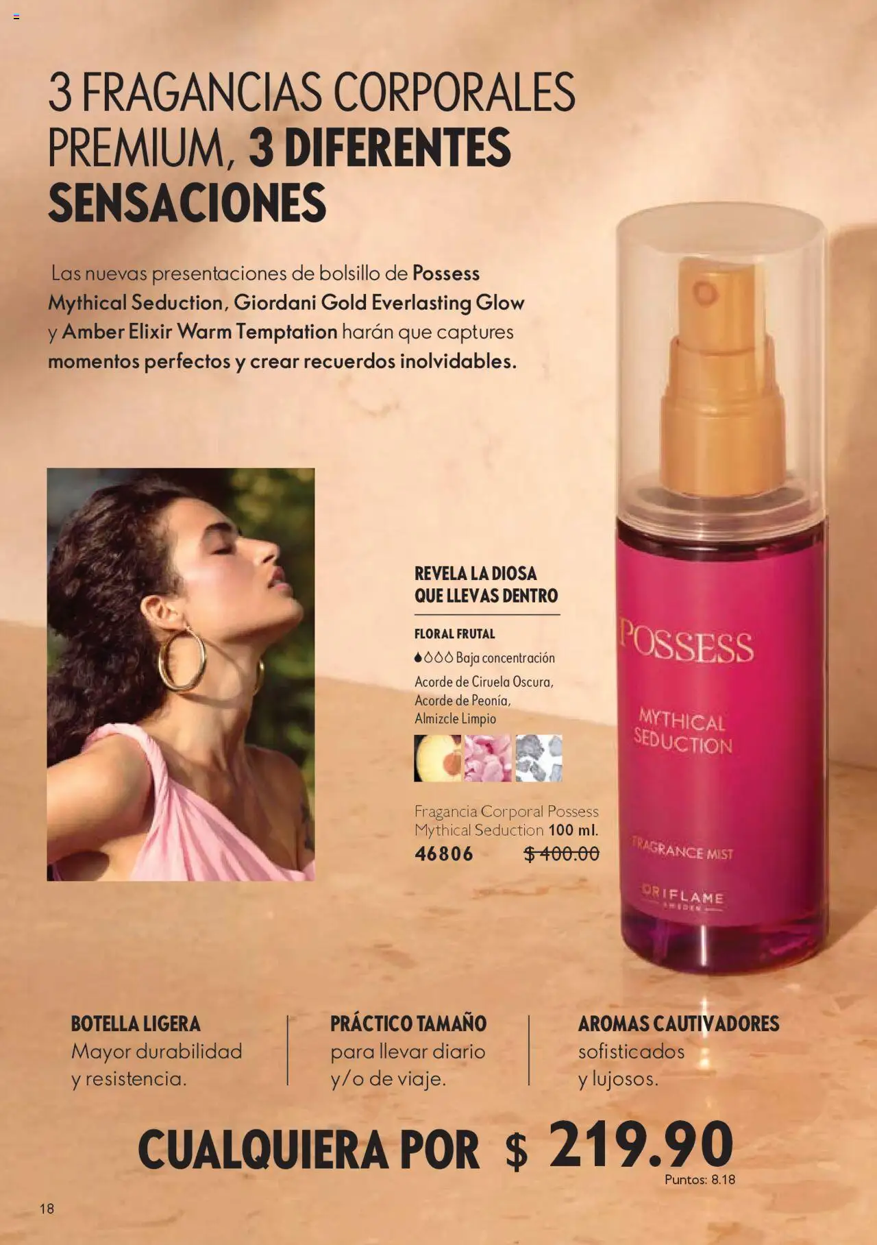 Nuevas ofertas de Oriflame válidas en toda la República Mexicana desde el 13.09.2025. ¡Encuentra las mejores ofertas en Oriflame - Campaña 13 2025! | Página: 18