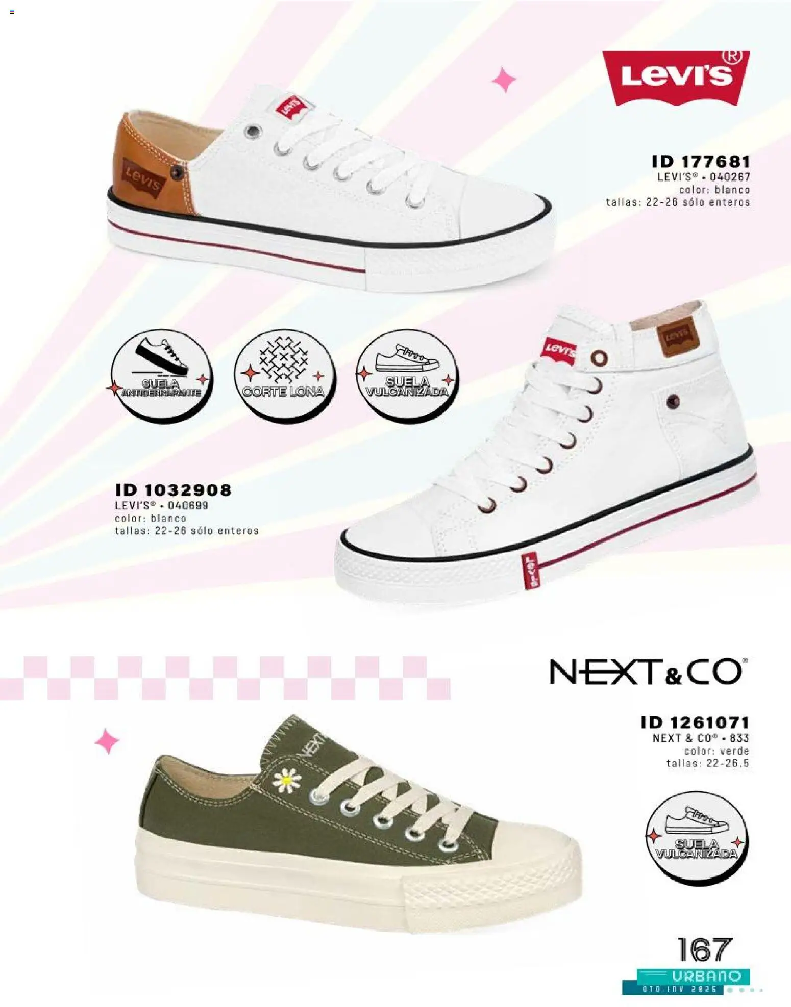 Nuevas ofertas de Price Shoes válidas en toda la República Mexicana desde el 04.12.2025. ¡Encuentra las mejores ofertas en Price Shoes catálogo Urbano! | Página: 167 | Productos: Lona