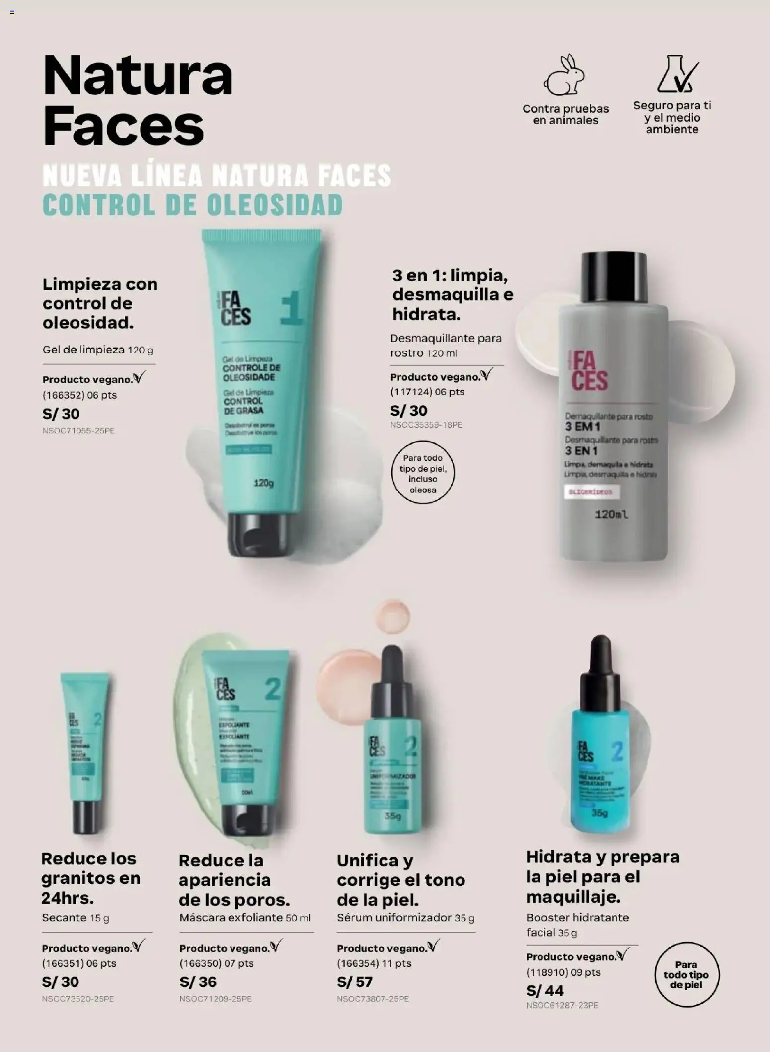 Catálogo Natura válido desde 31.03.2026 | Página: 102 | Productos: Máscara, Exfoliante