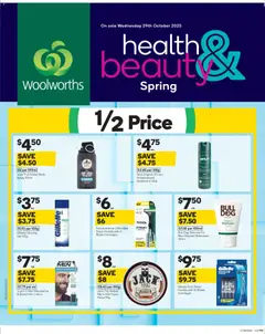 Preview of Woolworths - Spring Health & Beauty Catalogue VIC - valid from 29.10.2025