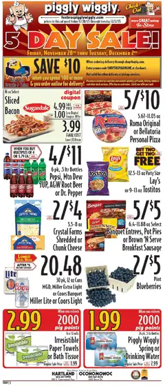 Preview of Piggly Wiggly weekly ads valid from 28.11.2025