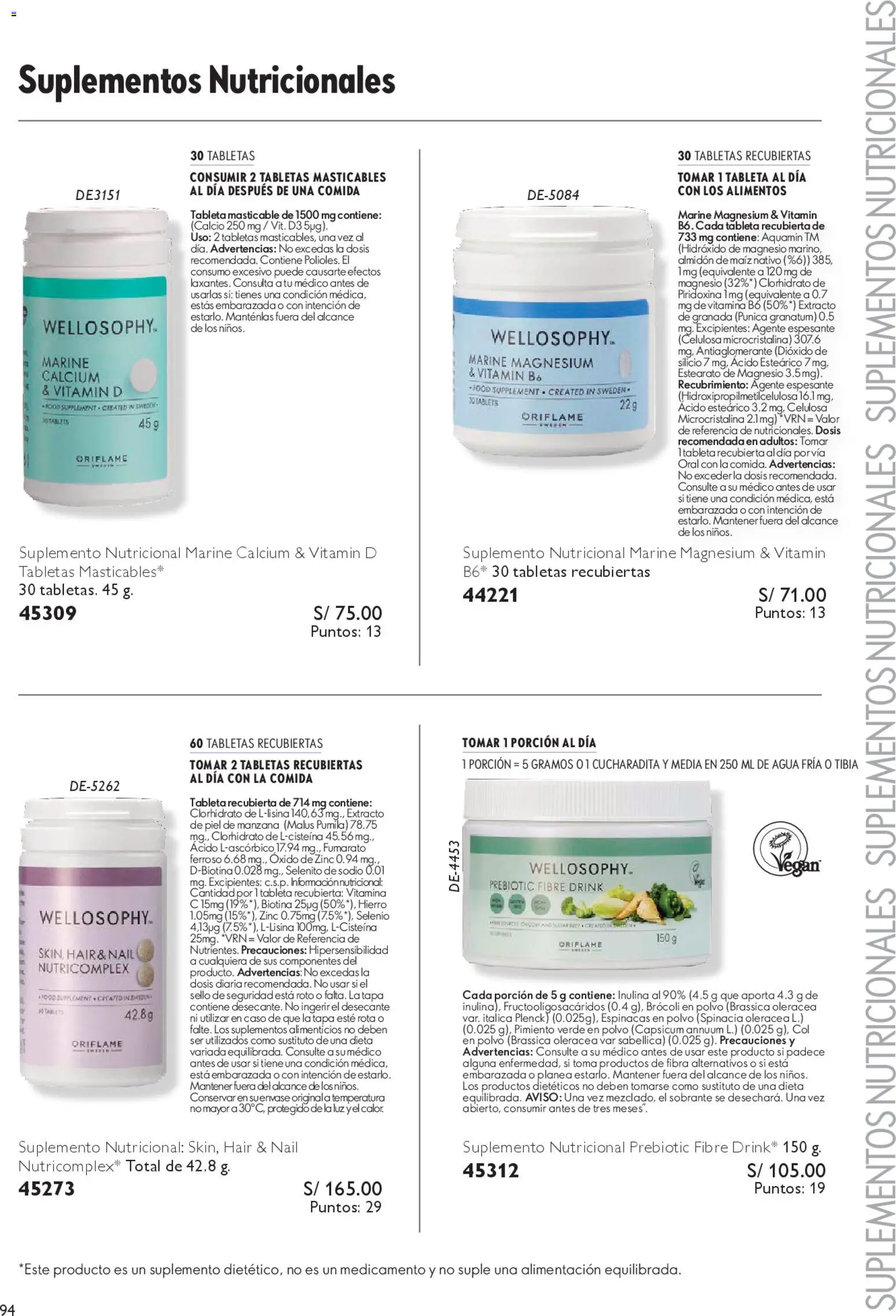 Catálogo Oriflame válido desde 18.04.2026 | Página: 94 | Productos: Tableta, Polvo