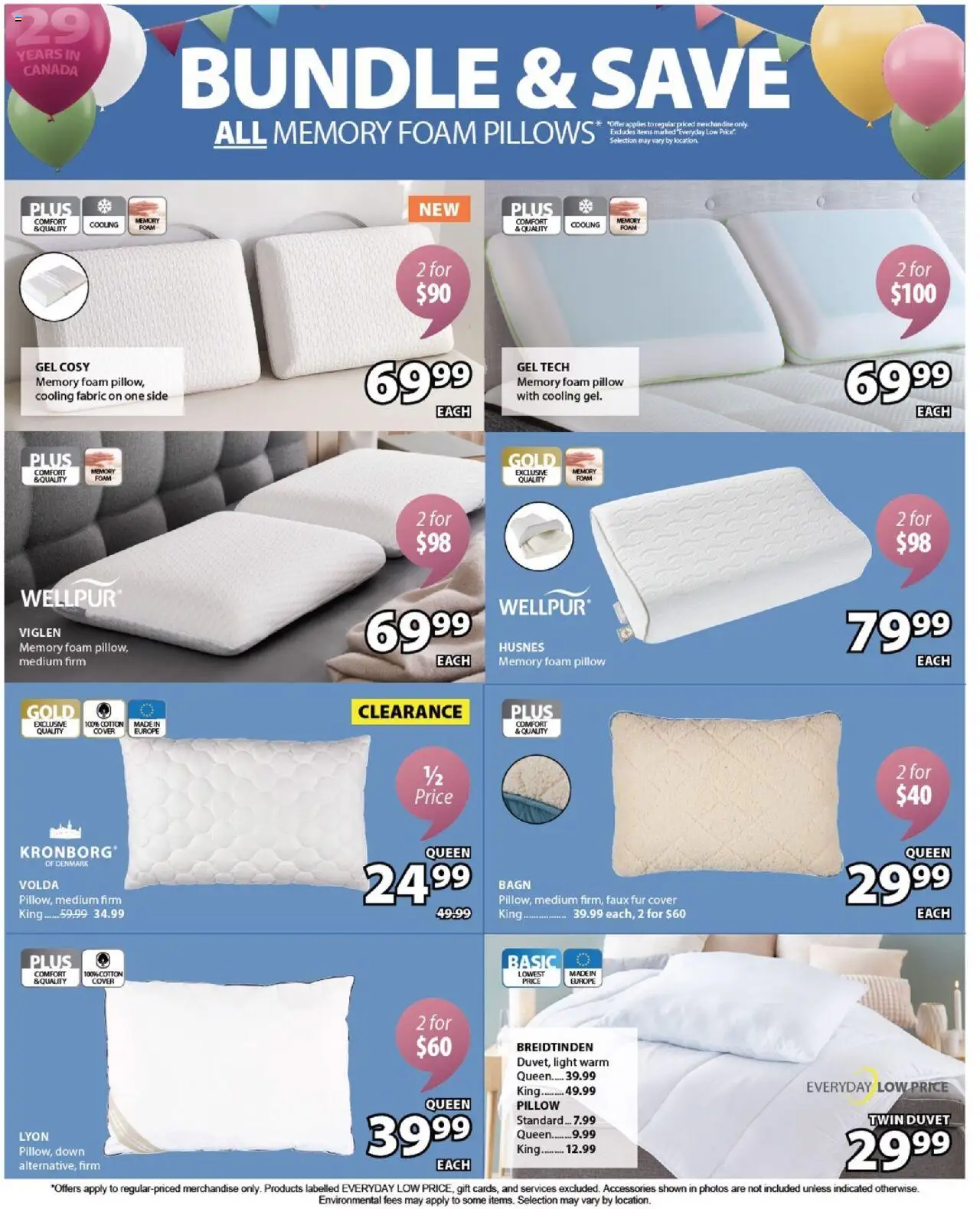 JYSK flyer valid from 25.09.2025 | Page: 18 | Products: Pillow