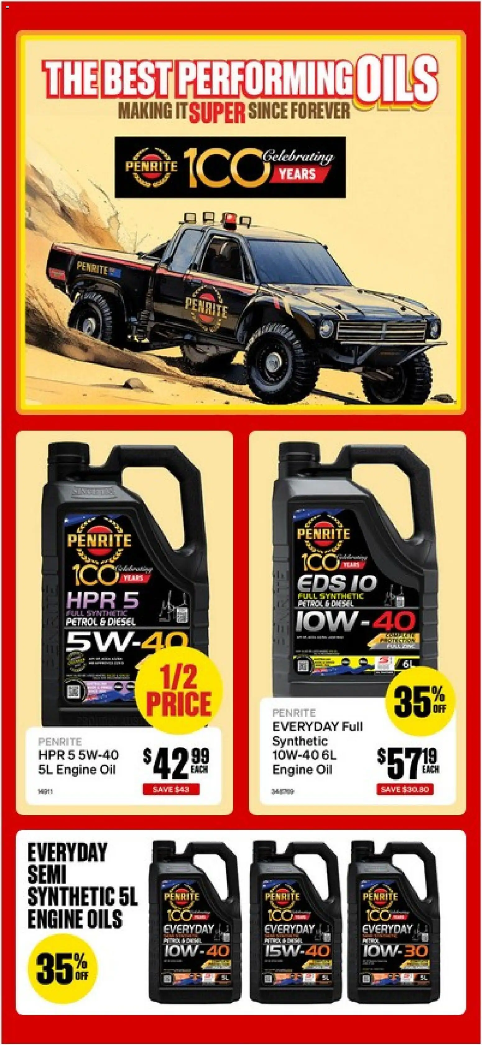 Supercheap Auto catalogue - valid from 13.02.2026 | Page: 13 | Products: Oil